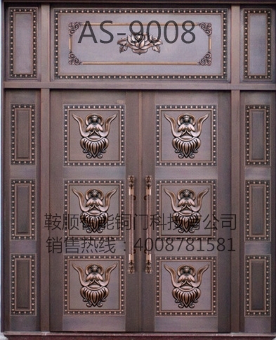 别墅铜门AS-9008